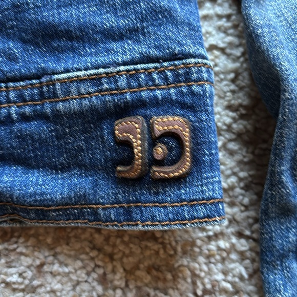 Joe’s Jeans Vintage Retro Women’s Denim Jacket Rocker Hippie Made in USA Sz S - Picture 12 of 13